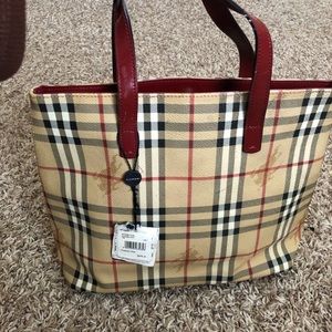 Authentic Burberry Tote